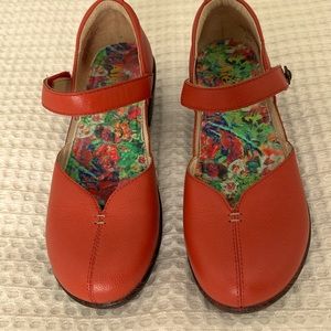 Size 37 orange Algeria by PG Lite leather espadrilles